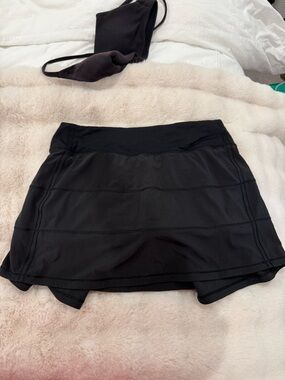 lululemon athletica Black Active Skort